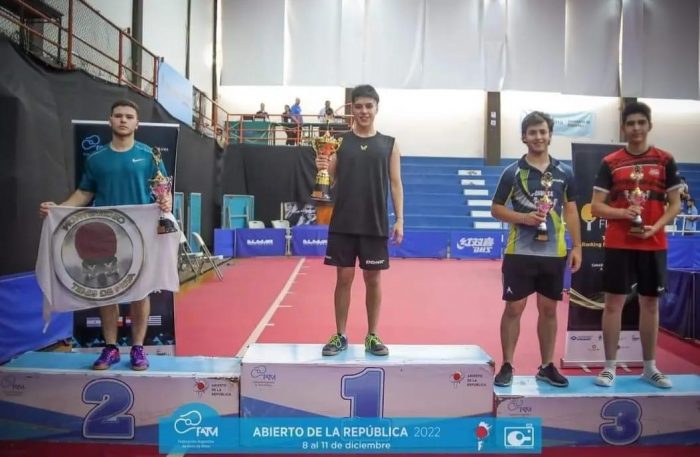 Tenis de Mesa: Mendocinos lograron 16 medallas en el Abierto de la República 2022