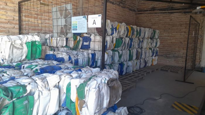 Mendoza recolectó y procesó más de 60 toneladas de envases vacíos de agroquímicos en el último año