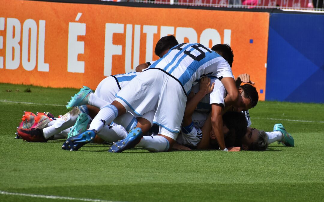 Selección Sub 17: Argetina venció a Chile en el primer encuentro de la fase final