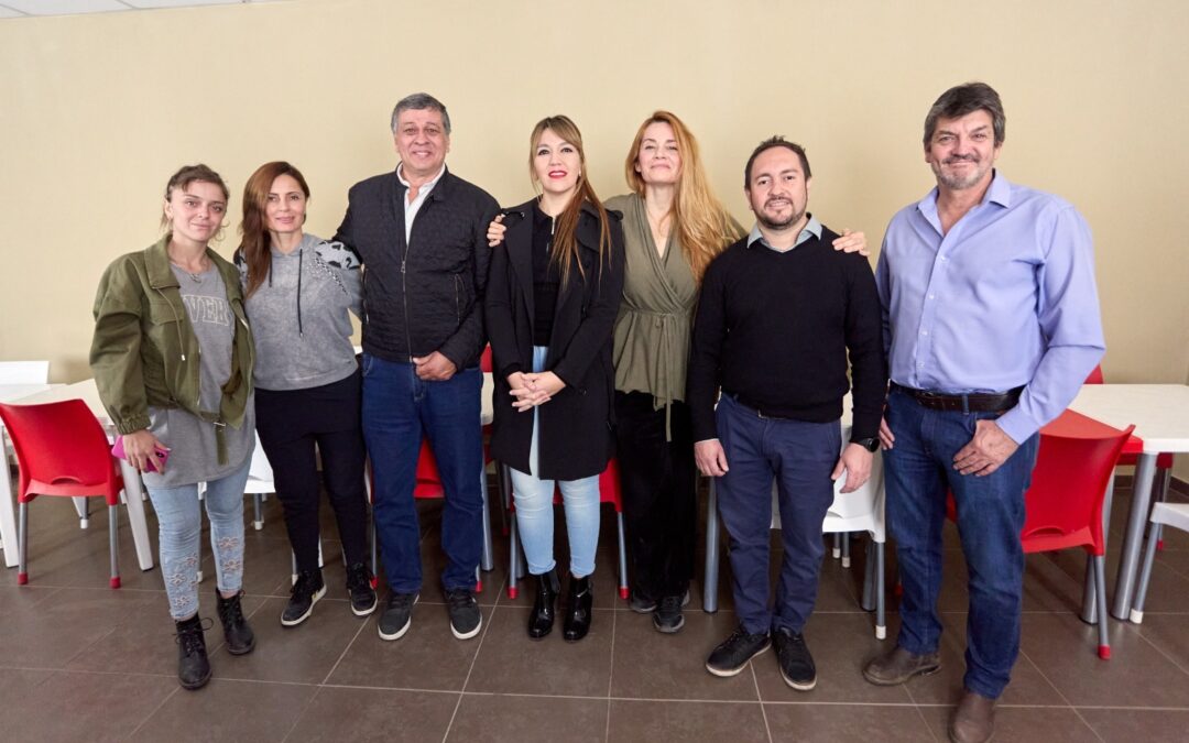 El Intendente de Las Heras, Daniel Orozco, visitó en el Borbollón a la Asociación Civil un Centro de Día y la Casa Justina