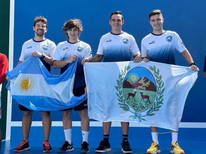 Con presencia mendocina, Argentina se consagró campeón del Panamericano de pelota vasca