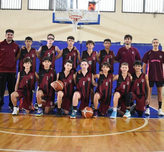 Mendoza ganó la etapa Regional 4 del Argentino U13 masculino de básquet