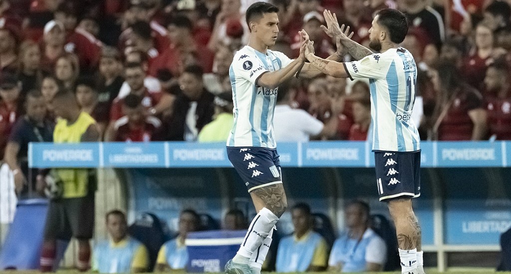 Racing cayó en su visita a Brasil y definirá el primer lugar del grupo en la última fecha