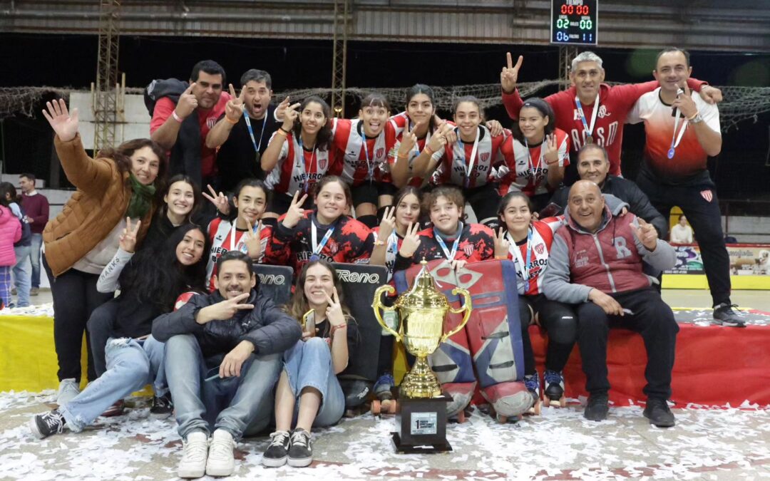 Hockey sobre patines: San Martín obtuvo el Argentino de Clubes Juvenil femenino en Entre Ríos