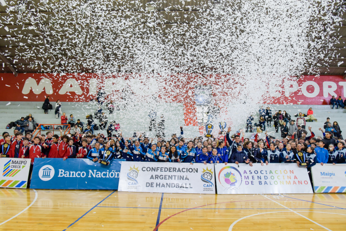 Metropolitana, San Luis, Chubut, Tucumán y La Rioja, en lo mas alto del podio del Argentino de Selecciones Menores de Handball