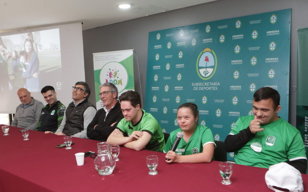 Presentaron la Liga Empate Mendoza para personas con síndrome de Down
