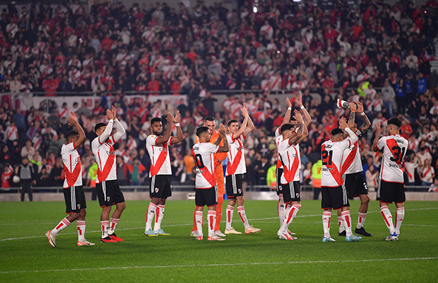 Sobre la hora, Rondón le dio la victoria a River