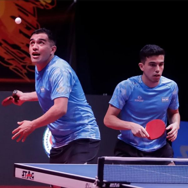 Gastón Alto y Santiago Lorenzo lograron dos medallas en el Panamericano de Tenis de Mesa