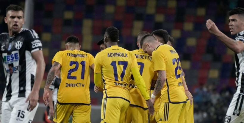 Boca goleó 3-0 a Central Córdoba en Santiago del Estero