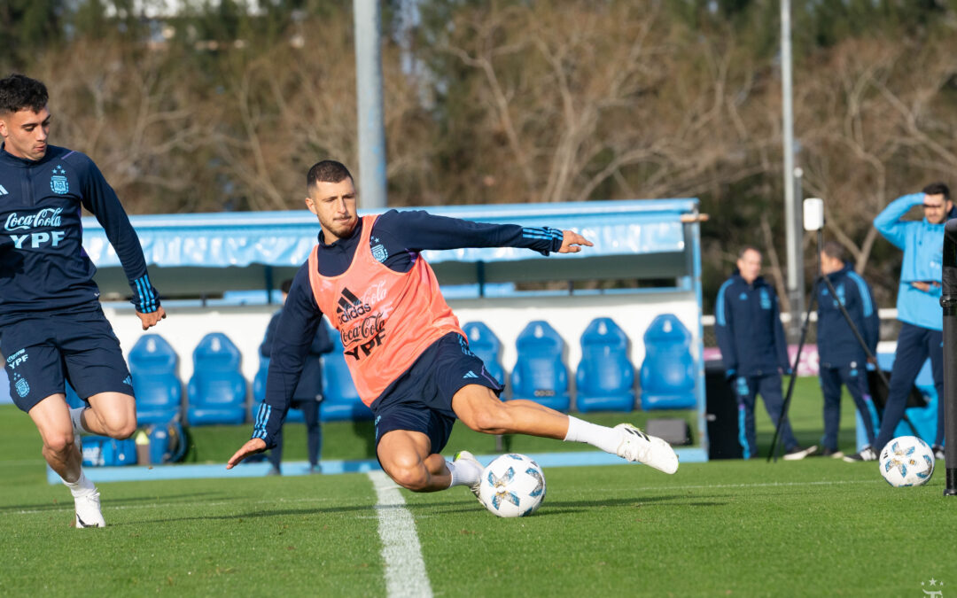 Eliminatorias sudamericanas: Argentina se entrenó ayer lunes pensando en Ecuador