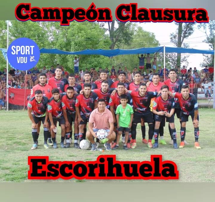 Escorihuela gritó campeón en el fútbol de Tunuyán