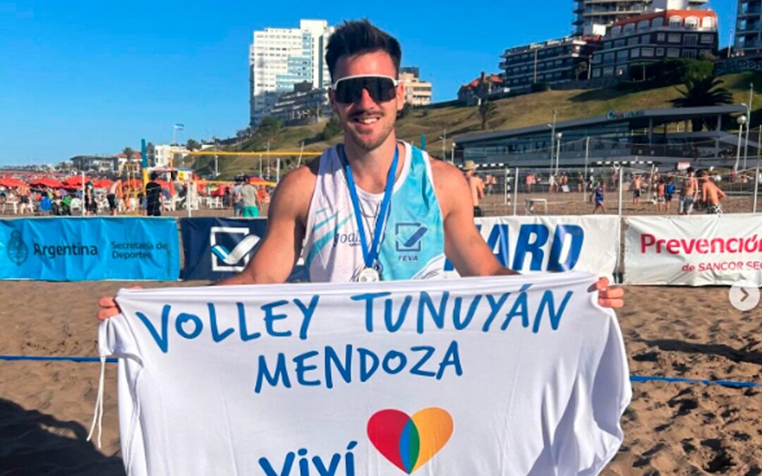 Bautista Amieva se coronó campeón de la 4ta fecha del Circuito argentino de Beach Volley 2024