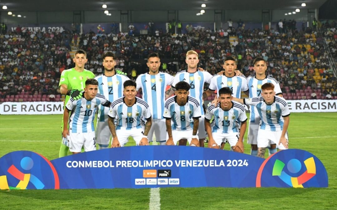 Argentina enfrenta esta noche a Perú por la segunda fecha del Preolímpico Sub23