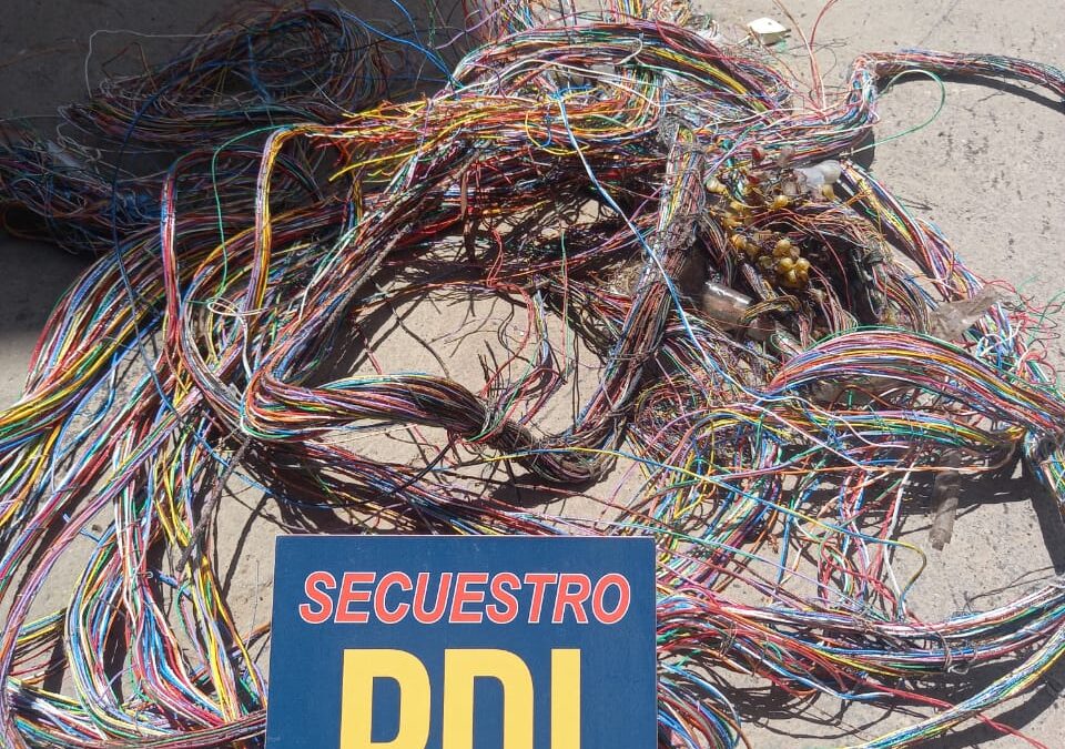 Importante golpe al comercio ilegal de cobre y cable de aluminio