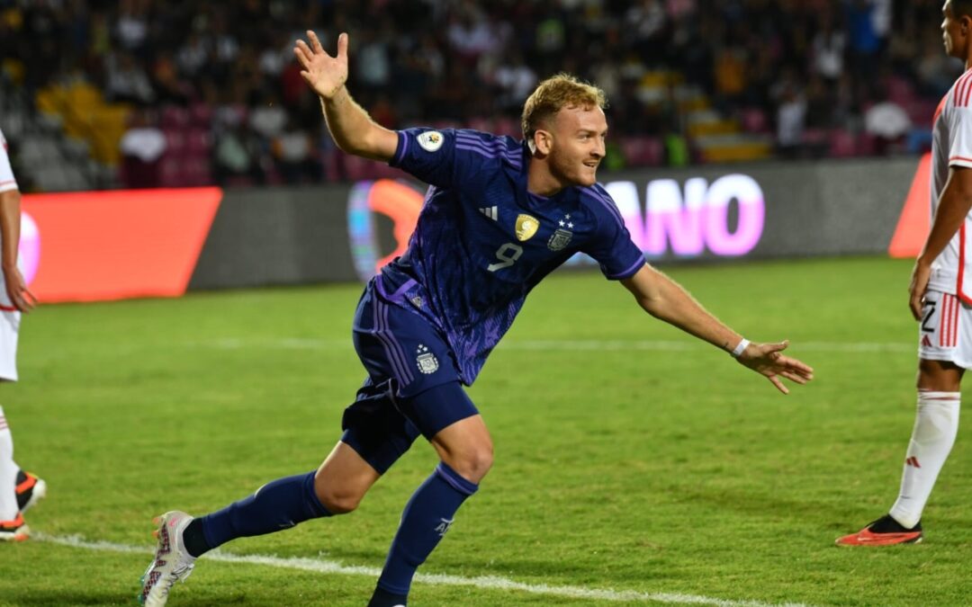 Argentina derrotó 2-0 a Perú por la segunda fecha del Preolímpico