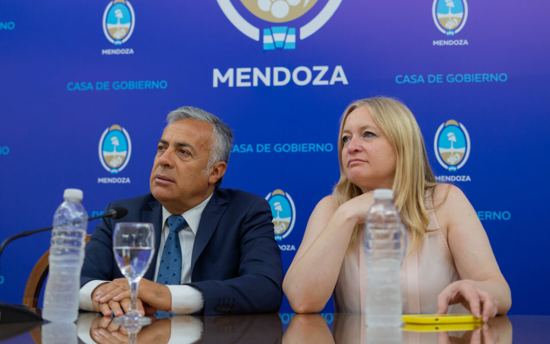 Cornejo, Casado y Montero presentaron el Plan Provincial de Salud 2024-2030