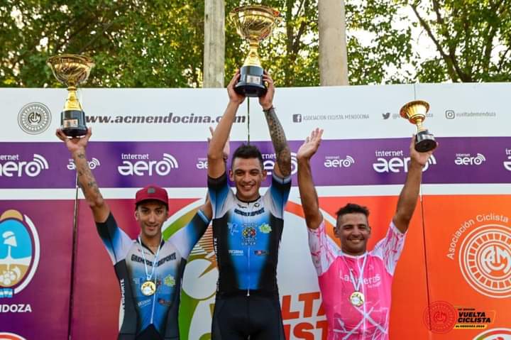 El tunuyanino Mauricio Páez se quedó con la primer etapa de la vuelta de Mendoza