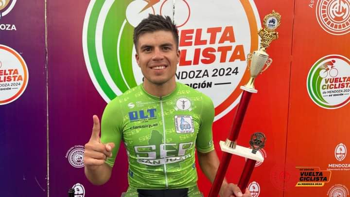 Leonardo Cobarrubia se quedó con la cuarta etapa de la Vuelta de Mendoza