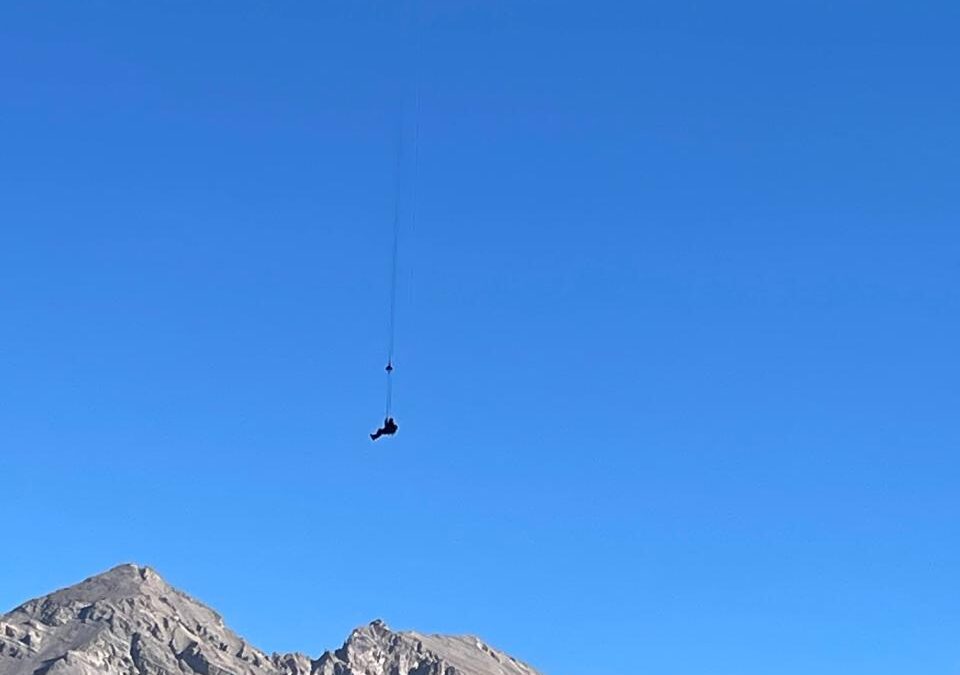 Video: exitoso rescate de turistas en el Parque Provincial Aconcagua