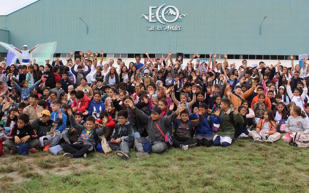 Tunuyán: celebraron el Día Mundial del Agua con más de 200 alumnos de primaria