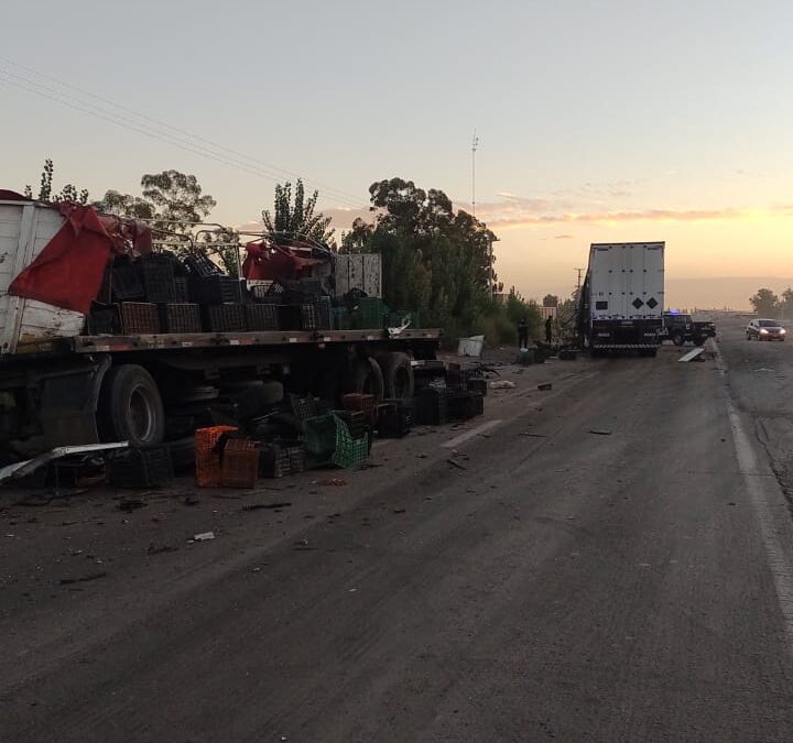Un camionero brasileño perdió la vida tras un fuerte accidente