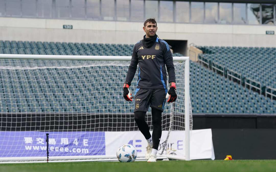 Sin Messi, la Selección intensifica el trabajo en Filadelfia de cara al partido con El Salvador