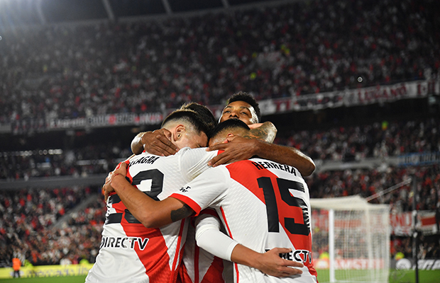 Noche de copa internacional para River, Racing y Belgrano