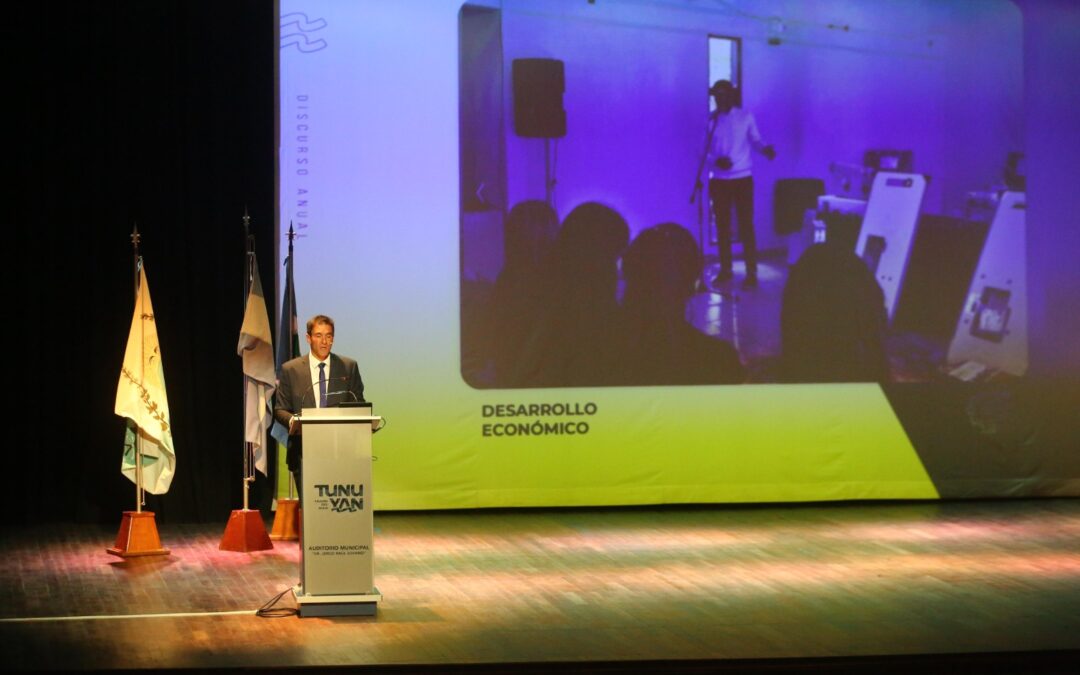 Andraos brindó su discurso anual remarcando en trabajar en conjunto con los departamentos vecinos y el sector privado