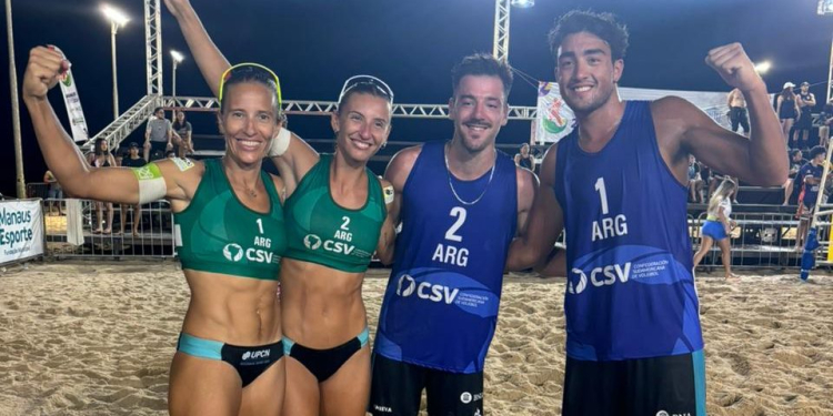 Bautista Amieva y Maciel Bueno salieron campeones en Brasil