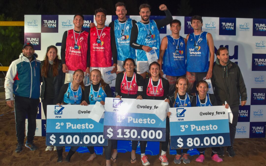 Circuito Argentino: Aveiro/Amieva y Najul/Lemes, campeones en Tunuyán
