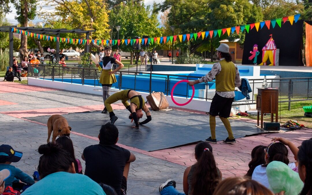 La Municipalidad de Tunuyán acerca actividades circenses educativas a las escuelas