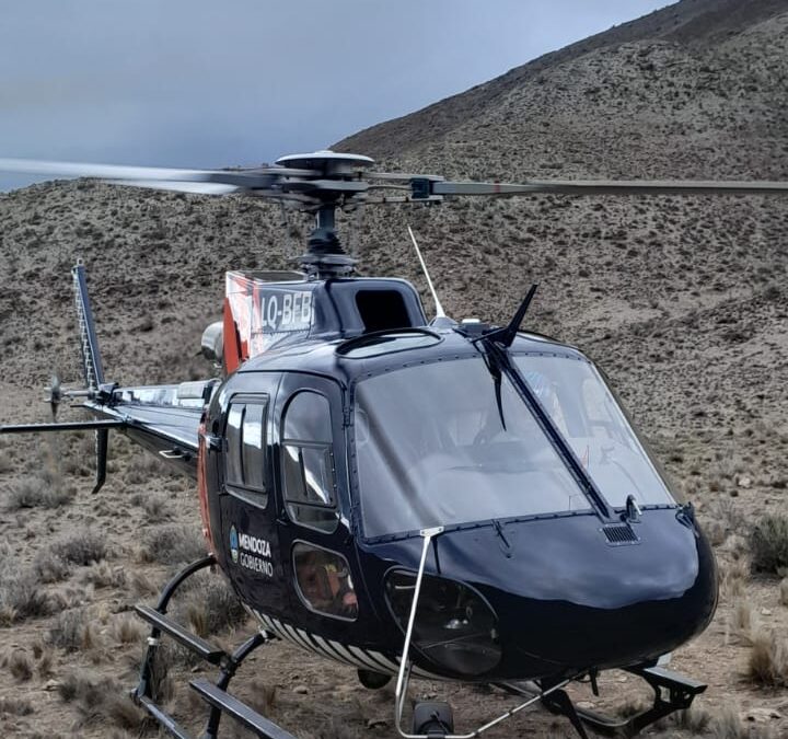 Una familia debió ser rescatada tras quedar varada en la zona cordillerana de Uspallata