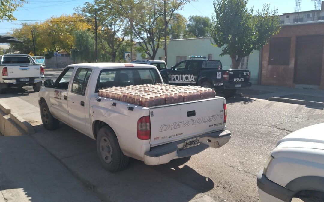 Decomisaron y destruyeron más de 600 botellas de salsa con rotulado falso en Guaymallén