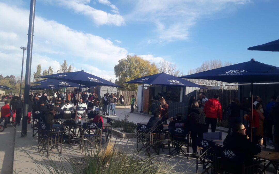 Inauguraron el pateo gastronómico del Parque La Lombardia
