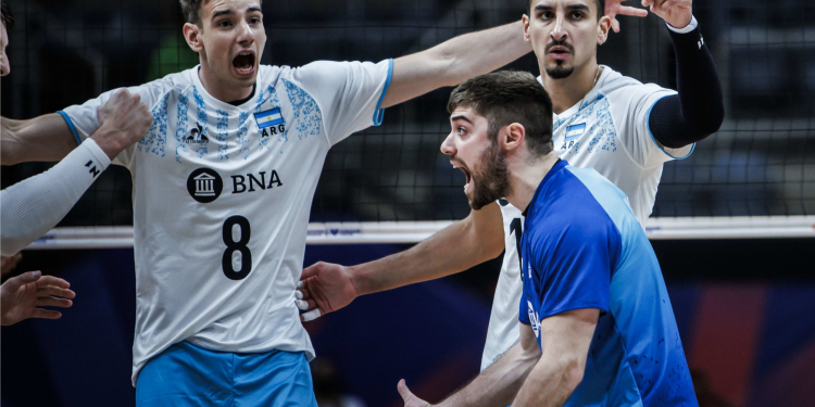 La Selección Argentina logró otro triunfo en la VNL al vencer a Irán