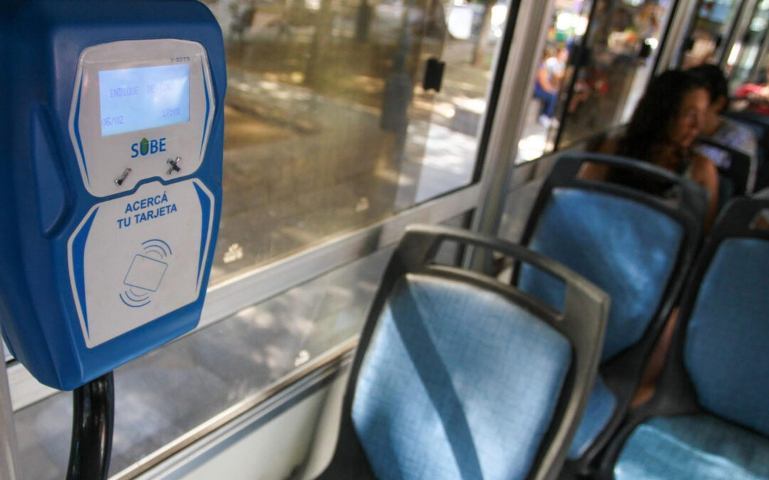 Ahora se podrá cargar la SUBE directamente en el colectivo