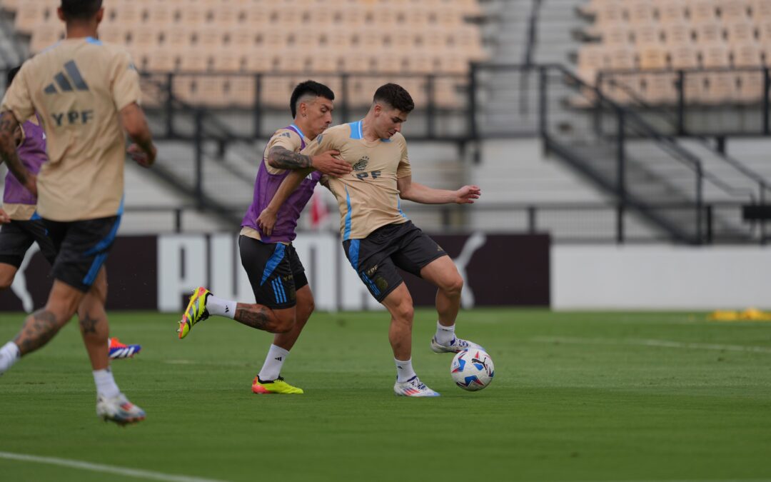 Argentina ajusta detalles de cara a su debut en la Copa América ante Canadá