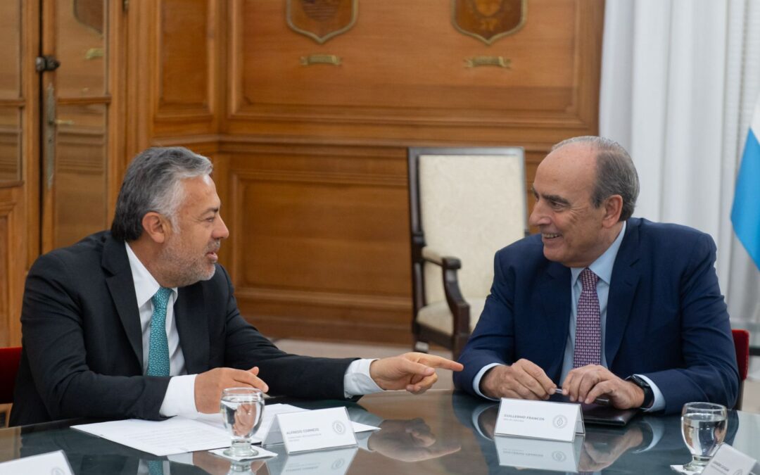 El Gobierno provincial logró acordar con la Nación la continuidad de varias obras públicas en Mendoza