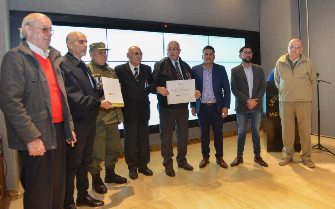 Reconocen a la Asociación Ex Combatientes de Malvinas por su aporte a la sociedad