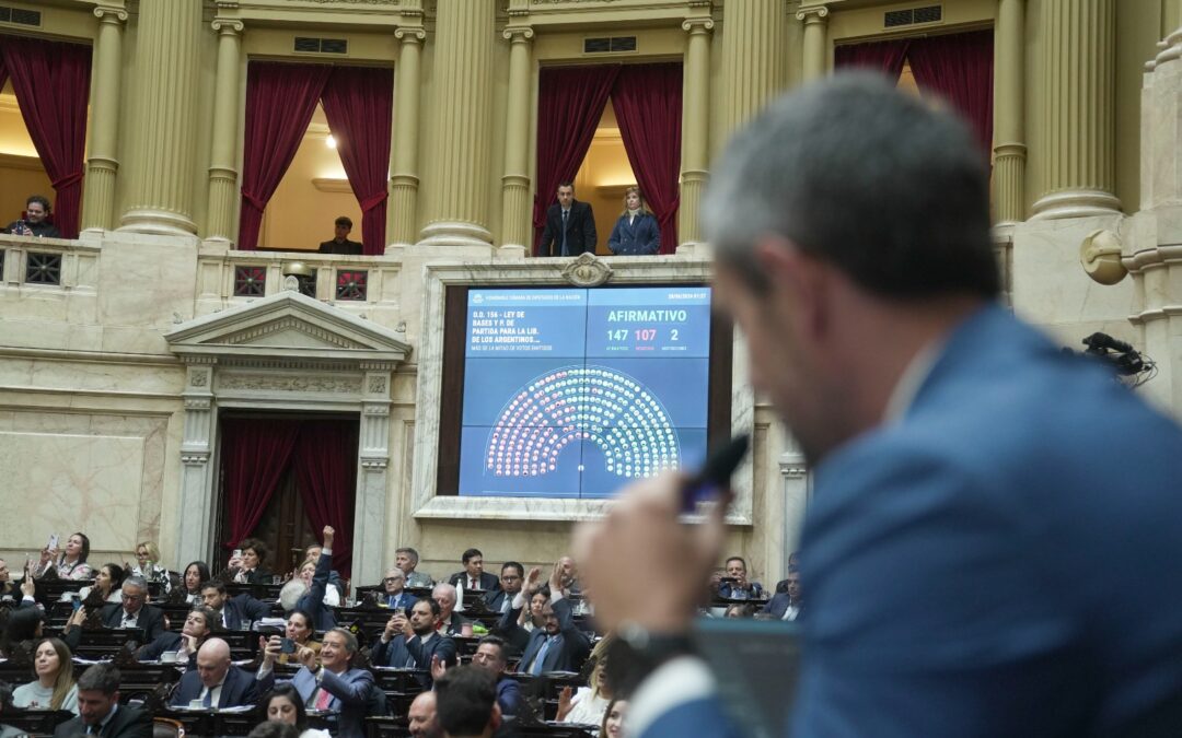 La Cámara de Diputados dio sanción definitiva a la Ley Bases y el Paquete Fiscal