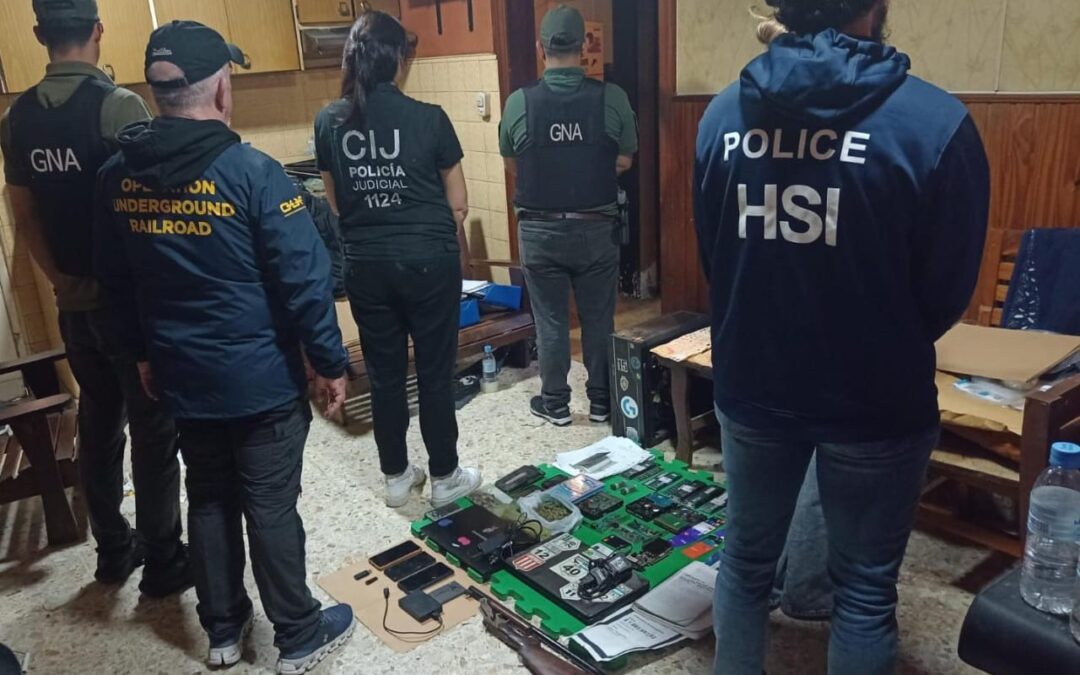 Allanan un domicilio y detienen a miembro de una red de pornografía infantil
