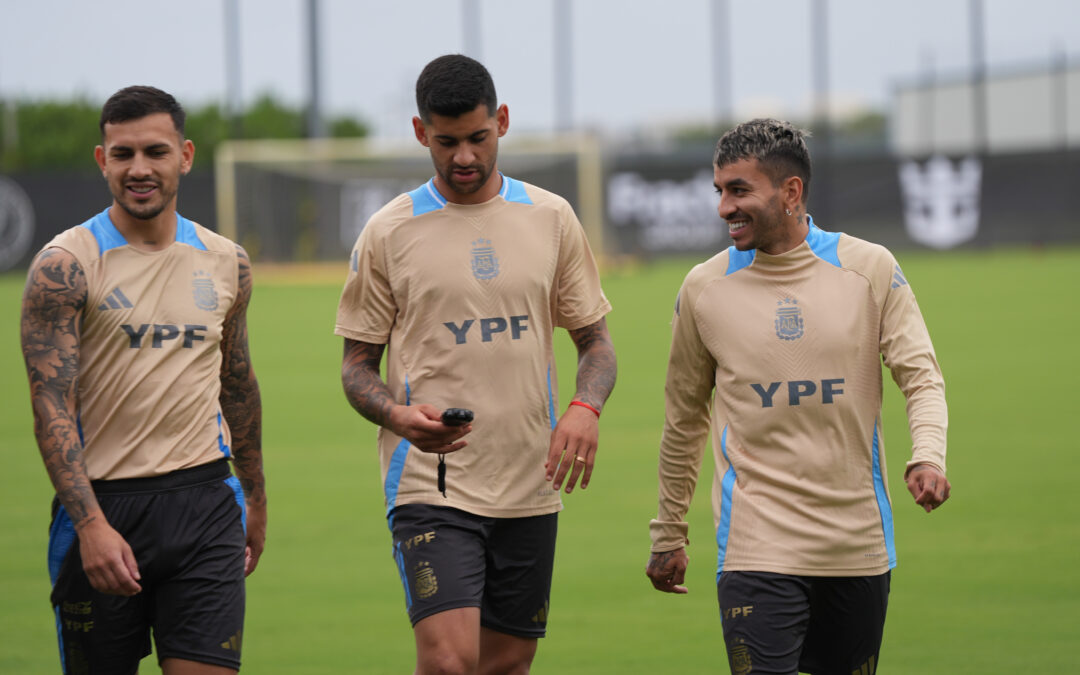 La Selección trabajó durante una hora en el Centro de Entrenamiento del Club Miami