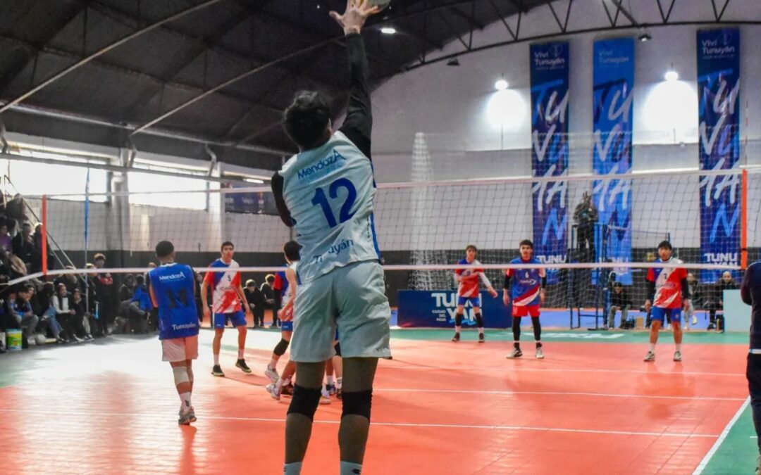 Tunuyán otra vez hace historia en el vóley al coronarse campeón en dos categorías