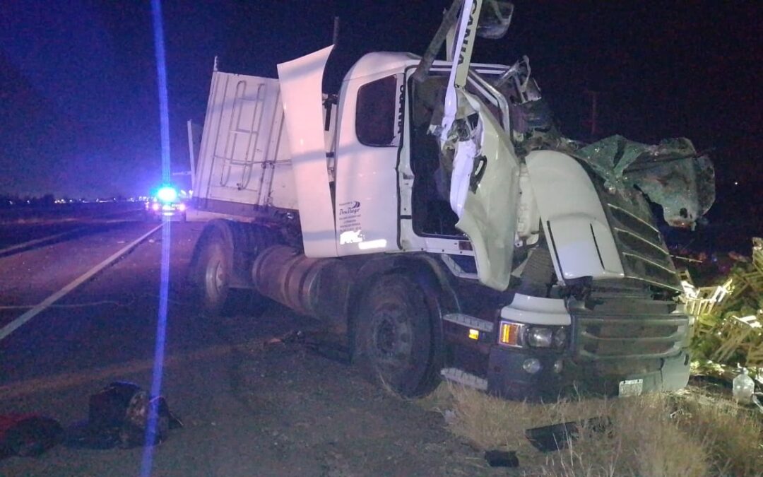 Un camionero perdió la vida tras volcar en la ruta 7