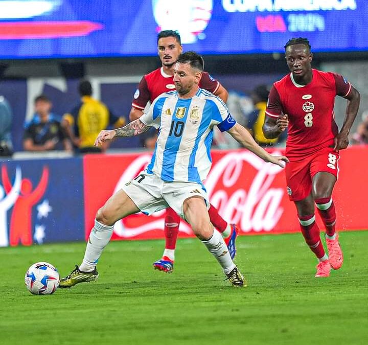 Messi rompió otro récord en la Copa América