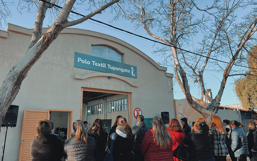 Inauguraron un polo textil en el departamento de Tupungato