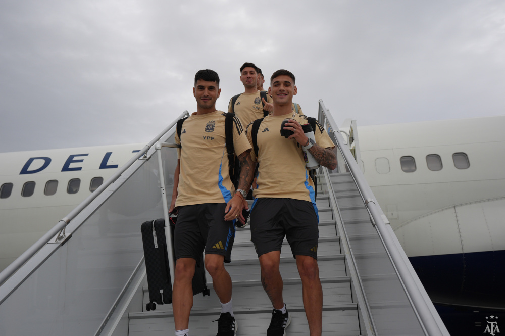 Argentina ya está en Miami pensando en la final de la Copa América