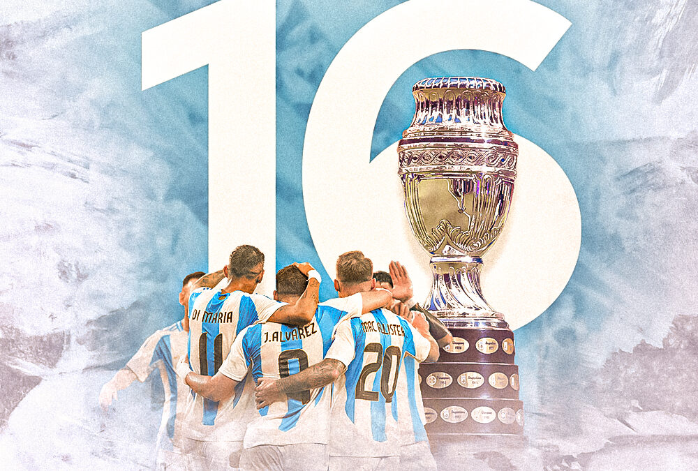 Argentina se convirtió en la más ganadora de la historia de la Copa América