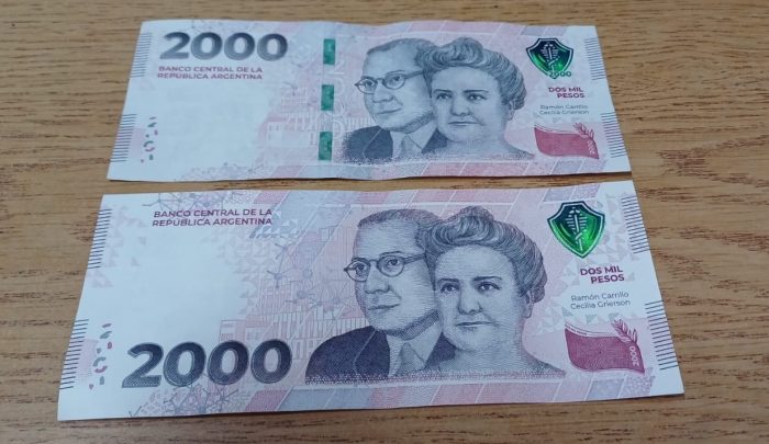 Estos son los tips para detectar billetes falsos de $2.000