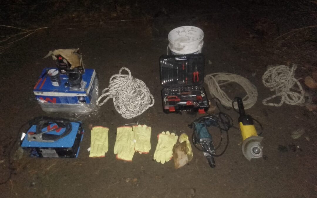 Recuperaron herramientas robadas en el departamento de Tupungato